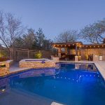 improve pool area with landscape features
