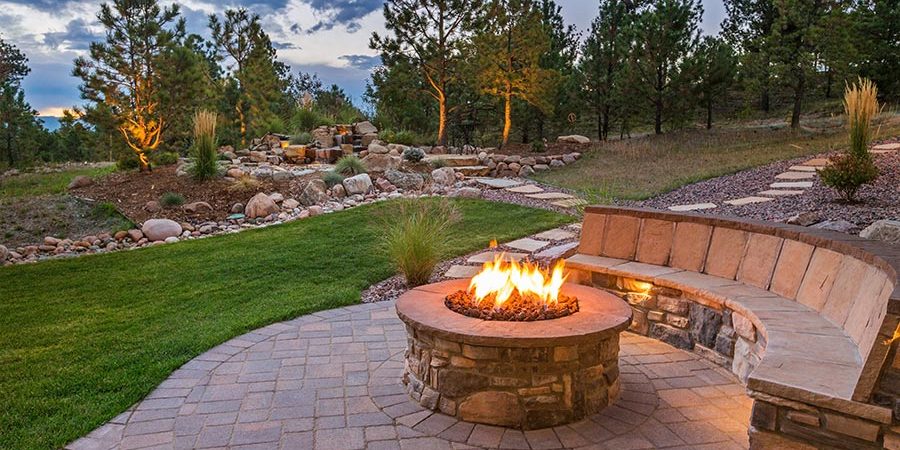Outdoor Fire Pit, Pictures Of Outdoor Stone Fire Pits