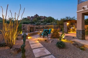 fire feature design in Scottsdale