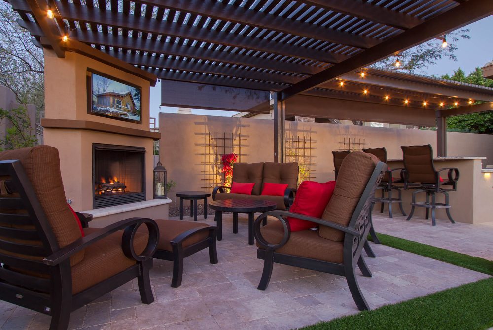 fire feature design in Scottsdale